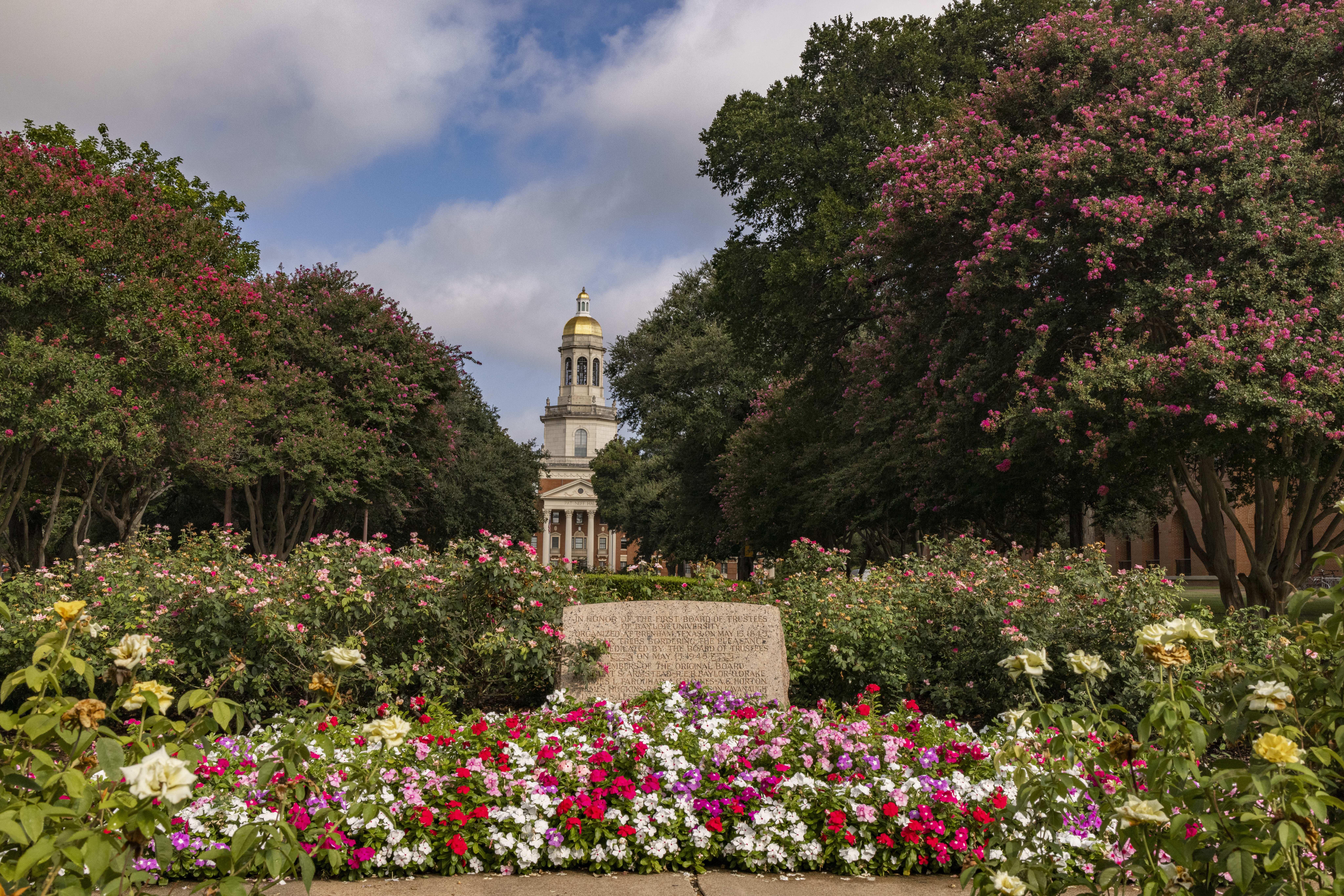 view of Pat Neff Hall at Baylor University